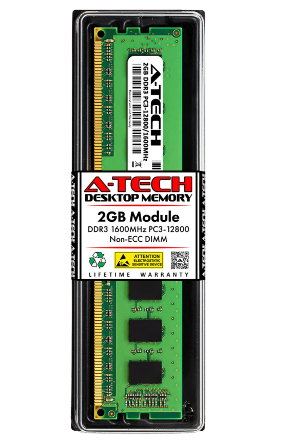 A-Tech 2GB DDR3 1600MHz