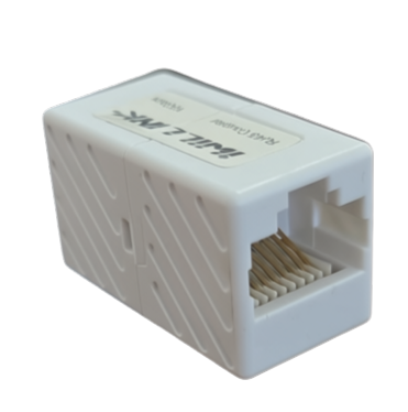 Cat6 RJ45 Keystone Jack Coupler (White)