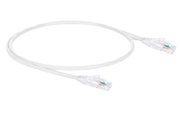 PatchCord U/UTP LSZH CAT 6 1ft (White)