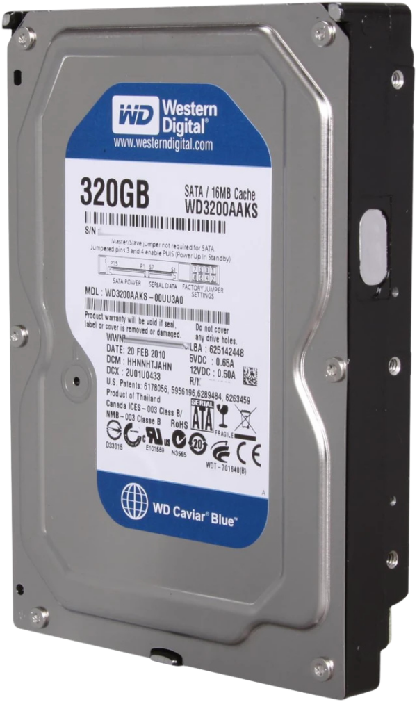 320GB 3.5in HardDrive 5400R