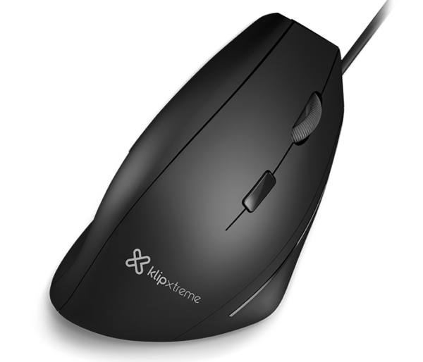 KlipXtreme - Mouse - USB, Wired - Black - KMO-505