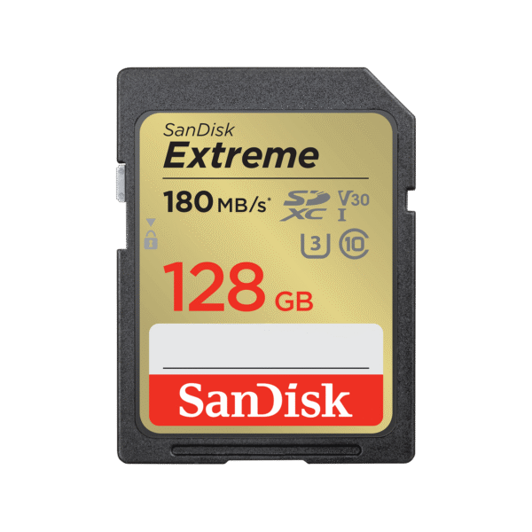 SanDisk Extreme 128Gb Flash Memory Card (micro-SDXC)