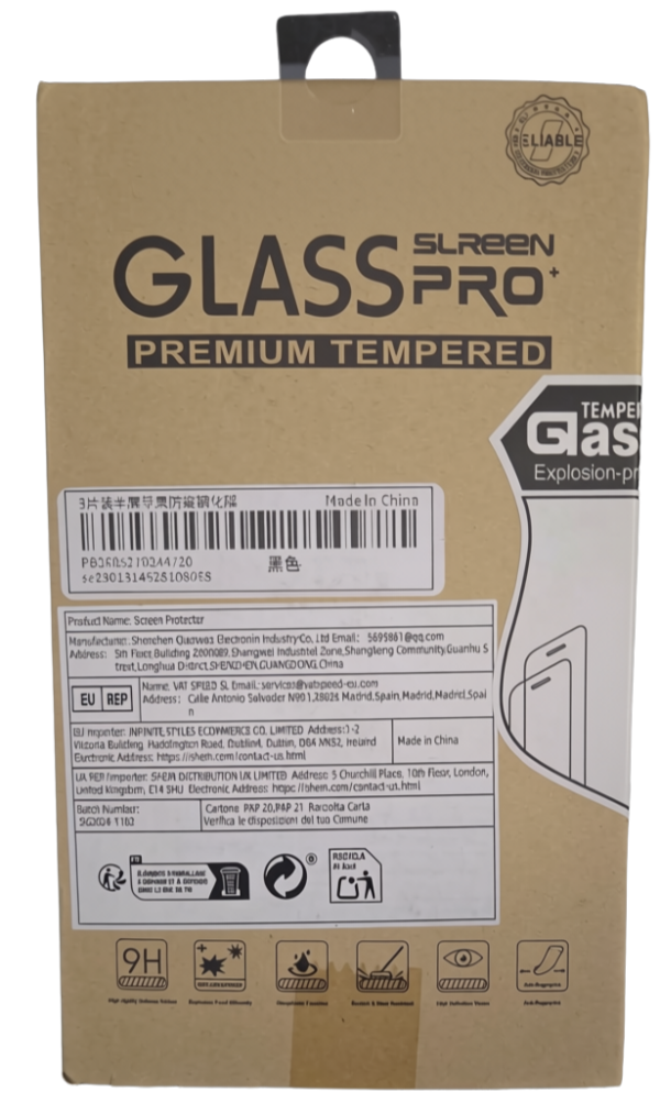 GLASS ScreenPro (Premium Tempered) iPhone 16