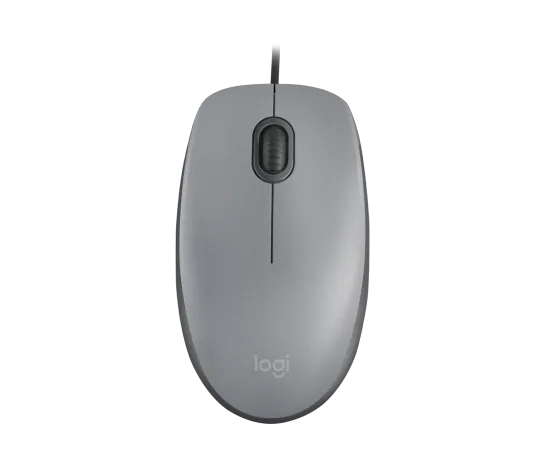 LogiTech M110 Wireless Mouse Silent Silver